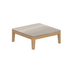 Calypso Lounge teak table 72x72 cm with ceramic top | Coffee tables | Royal Botania