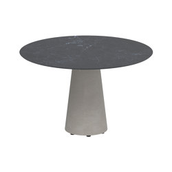 Conix table 120cm ronde | Tables de repas | Royal Botania