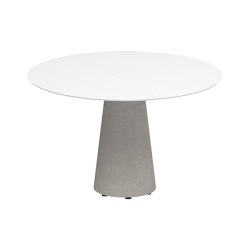 Conix table 120cm ronde | Tables de repas | Royal Botania