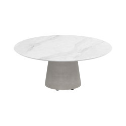 Conix table 120cm round high lounge | Coffee tables | Royal Botania