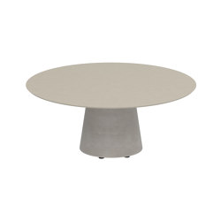 Conix table 120cm round high lounge | Coffee tables | Royal Botania