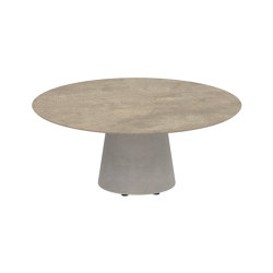 Conix table 120cm ronde high lounge | Tables basses | Royal Botania