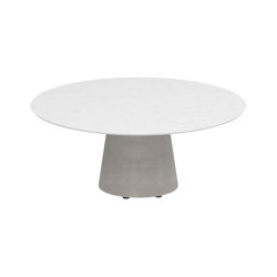 Conix table 120cm ronde high lounge | Tables basses | Royal Botania