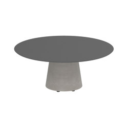 Conix table 120cm round high lounge | Mesas de centro | Royal Botania