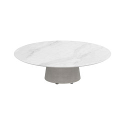 Conix table 120cm ronde low lounge | Coffee tables | Royal Botania