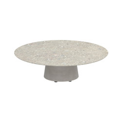 Conix table 120cm ronde low lounge | Tables basses | Royal Botania