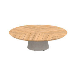 Conix table 120cm round low lounge