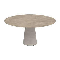 Conix Tisch 160cm rund concrete | Esstische | Royal Botania