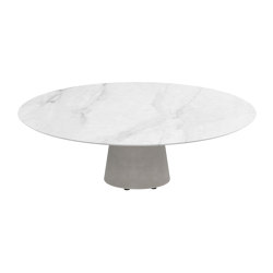 Conix table 160cm ronde high lounge | Tables basses | Royal Botania