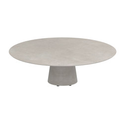 Conix table 160cm ronde high lounge | Tables basses | Royal Botania