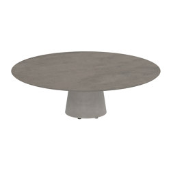 Conix table 160cm ronde high lounge | Tables basses | Royal Botania