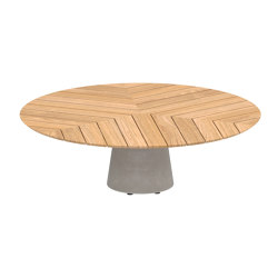 Conix table 160cm round high lounge