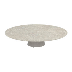 Conix table 160cm round low lounge | Coffee tables | Royal Botania