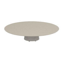 Conix table 160cm ronde low lounge | Tables basses | Royal Botania