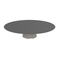 Conix table 160cm ronde low lounge | Tables basses | Royal Botania