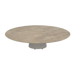 Conix table 160cm round low lounge | Tavolini bassi | Royal Botania