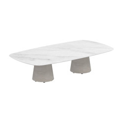 Conix table 220x120cm high lounge | Tavolini bassi | Royal Botania