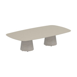 Conix table 220x120cm high lounge | Tavolini bassi | Royal Botania