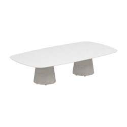 Conix table 220x120cm high lounge | Coffee tables | Royal Botania