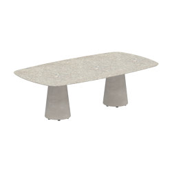 Conix table 220x120cm low dining | Tables de repas | Royal Botania