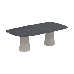 Conix table 220x120cm low dining | Dining tables | Royal Botania