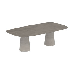 Conix table 220x120cm low dining | Dining tables | Royal Botania