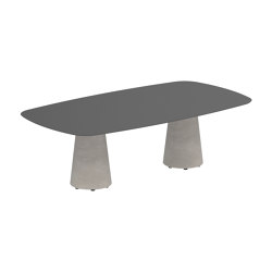 Conix table 220x120cm low dining | Tables de repas | Royal Botania