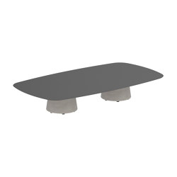 Conix table 220x120cm low lounge | Tables basses | Royal Botania