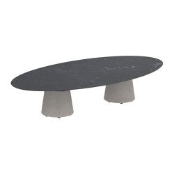 Conix table 250x130cm high lounge | Tavolini bassi | Royal Botania