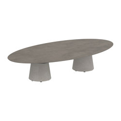 Conix table 250x130cm high lounge | Tables basses | Royal Botania