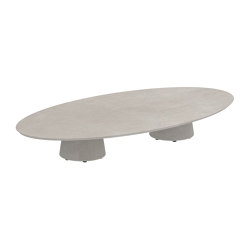 Conix table 250x130cm low lounge | Tables basses | Royal Botania