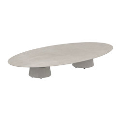 Conix table 250x130cm low lounge | Tavolini bassi | Royal Botania