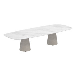 Conix table 300x120cm low dining | Dining tables | Royal Botania