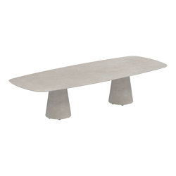 Conix table 300x120cm low dining | Dining tables | Royal Botania