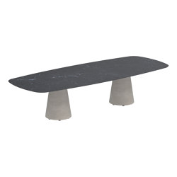 Conix table 300x120cm low dining | Dining tables | Royal Botania