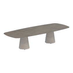 Conix table 300x120cm low dining | Esstische | Royal Botania