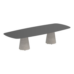 Conix table 300x120cm low dining | Tavoli pranzo | Royal Botania