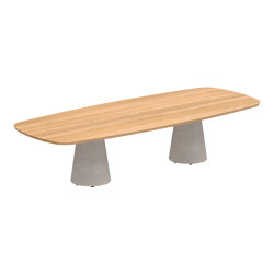 Conix table 300x120cm low dining | Dining tables | Royal Botania