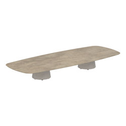 Conix table 300x120cm low lounge | Coffee tables | Royal Botania