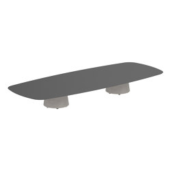 Conix table 300x120cm low lounge | Tables basses | Royal Botania