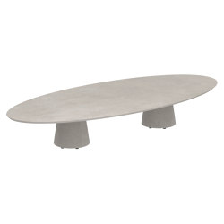 Conix table 320x140cm high lounge | Tables basses | Royal Botania