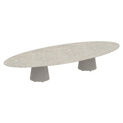 Conix table 320x140cm high lounge | Coffee tables | Royal Botania