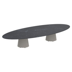 Conix table 320x140cm high lounge | Tables basses | Royal Botania