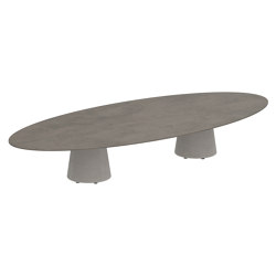 Conix table 320x140cm high lounge | Coffee tables | Royal Botania