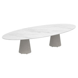 Conix table 320x140cm low dining | Tables de repas | Royal Botania