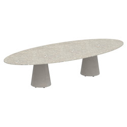 Conix table 320x140cm low dining | Tables de repas | Royal Botania