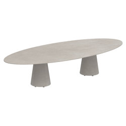 Conix table 320x140cm low dining | Tables de repas | Royal Botania