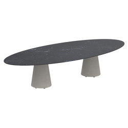 Conix table 320x140cm low dining | Tables de repas | Royal Botania