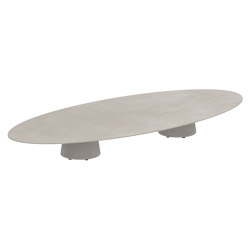 Conix table 320x140cm low lounge | Coffee tables | Royal Botania