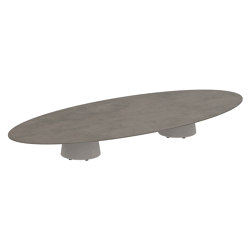 Conix table 320x140cm low lounge | Tables basses | Royal Botania